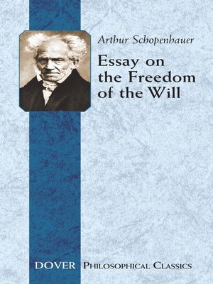 cover image of Essay on the Freedom of the Will